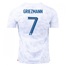 Divisa di Calcio Francia Griezmann 7 Trasferta Mondiali 2022